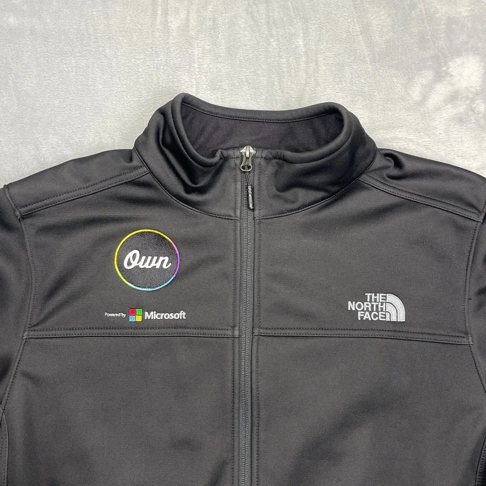 The North Face Apex Bionic Jacket Mens L Black Own WindWall Powered by Microsoft